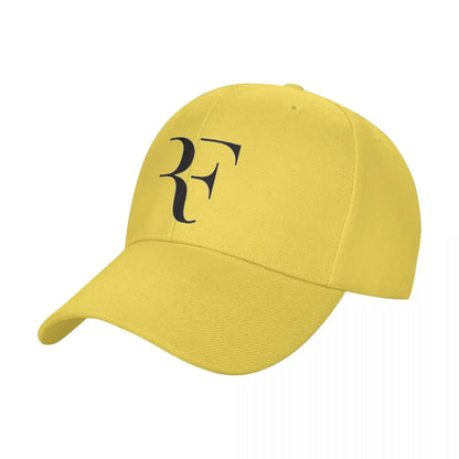 RF Roger Federer Patch Tennis Hats Curved Baseball Caps