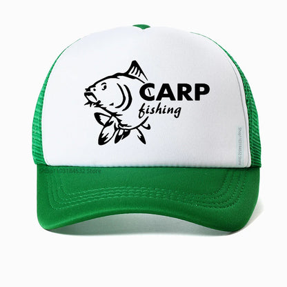 Funny Carp Fishing Baseball Cap