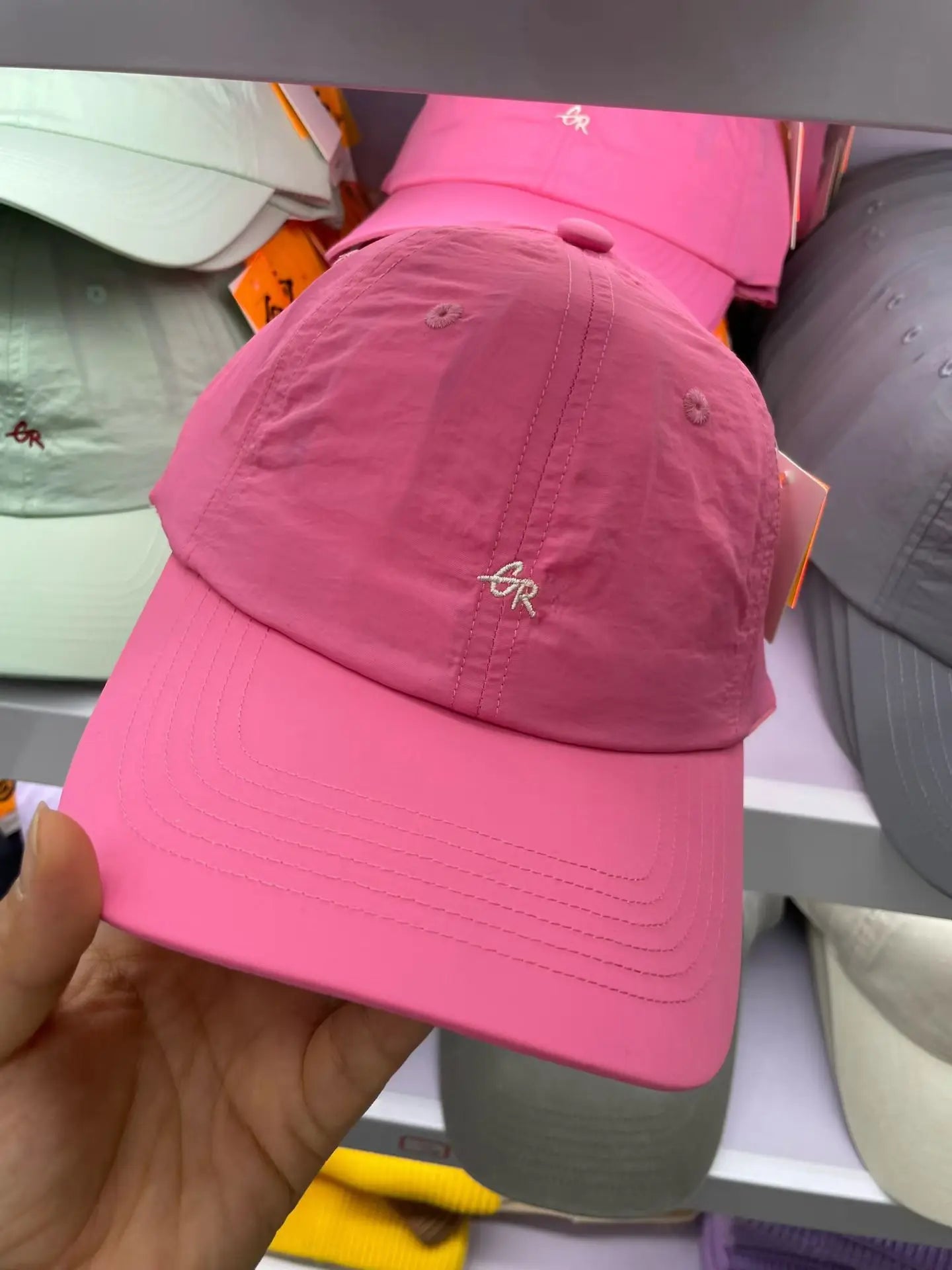 Summer Embroidery Quick-Drying Hat Baseball Cap