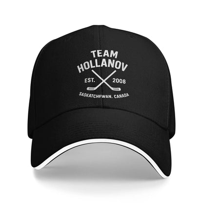 Heated Rivalry Funny Loon Quote Baseball Cap Hip Hop Stupid Canadian Wolf Bird