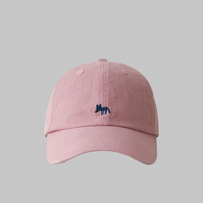 New Cute Little Fox Embroidered Baseball Cap