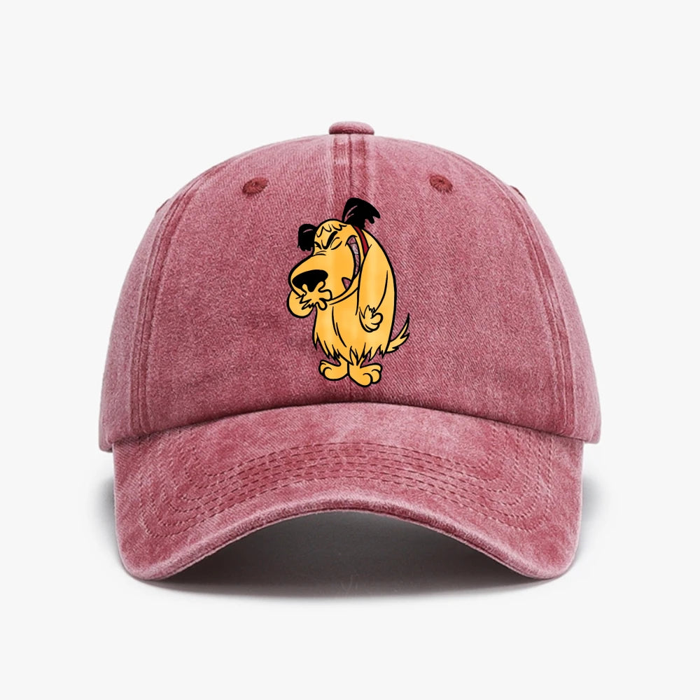Muttley Baseball Cap Cartoon Funny Laughing Laugh Dog Caps