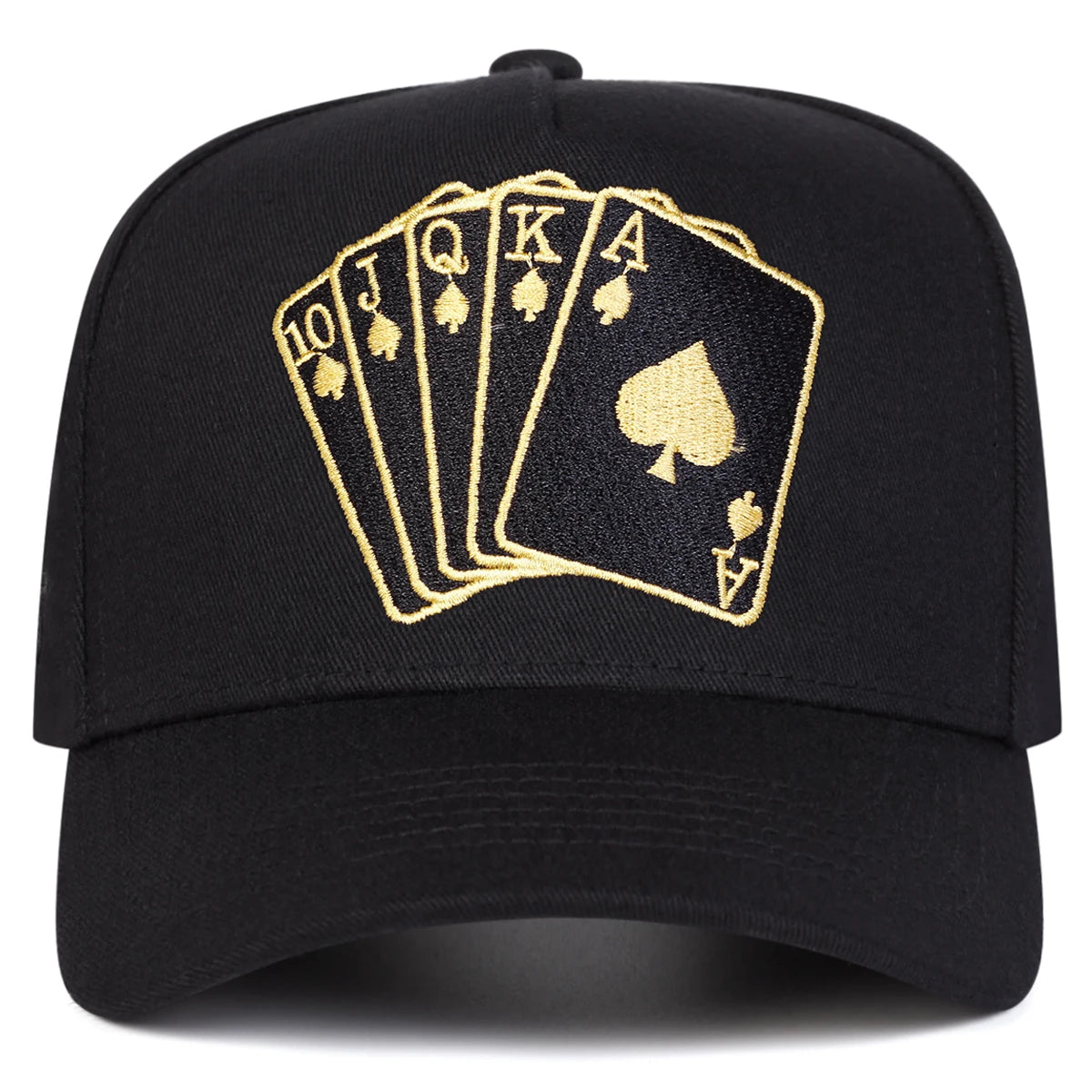 Unisex Poker Embroidery Baseball Caps