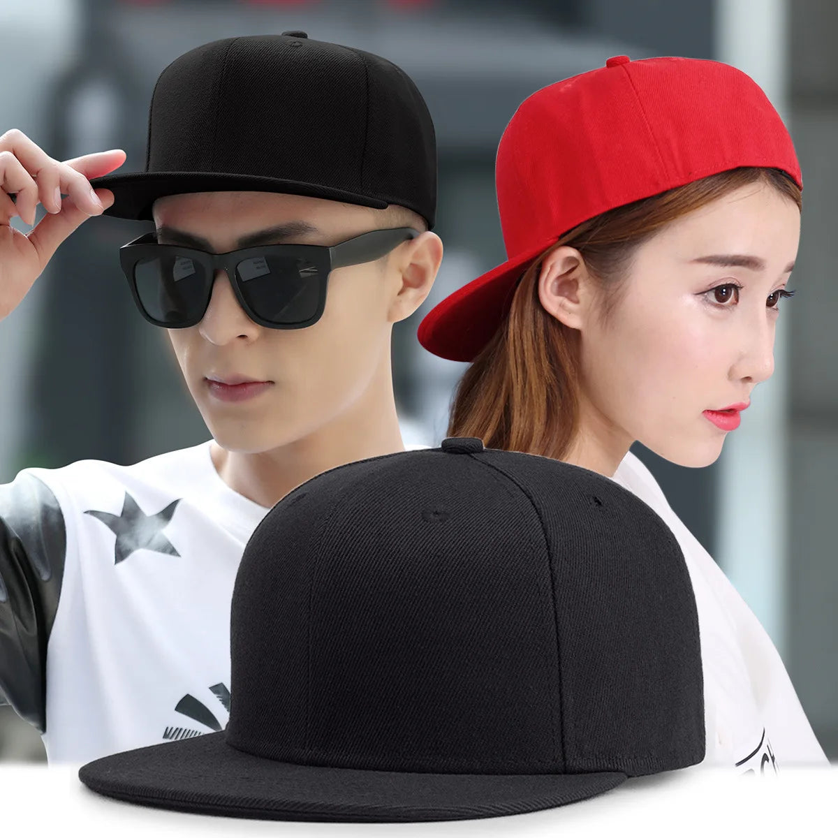 Men Women Multi Color Baseball Cap Snapback Caps