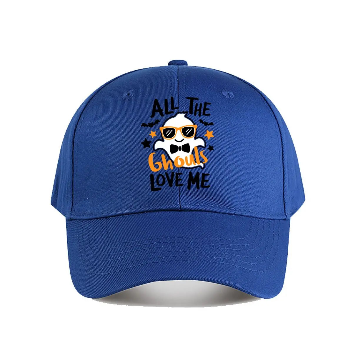 Halloween Ghouls Ghost Baseball Cap