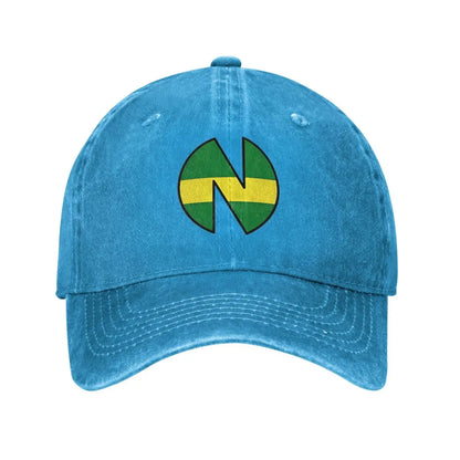 NewPi Captain Tsubasa Baseball Cap Retro Distressed Cotton Japan Football Manga 90s