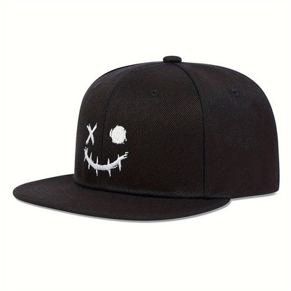 Children XX Smiling Face Embroidery Baseball Caps Hip-hop Hats Snapback Cap