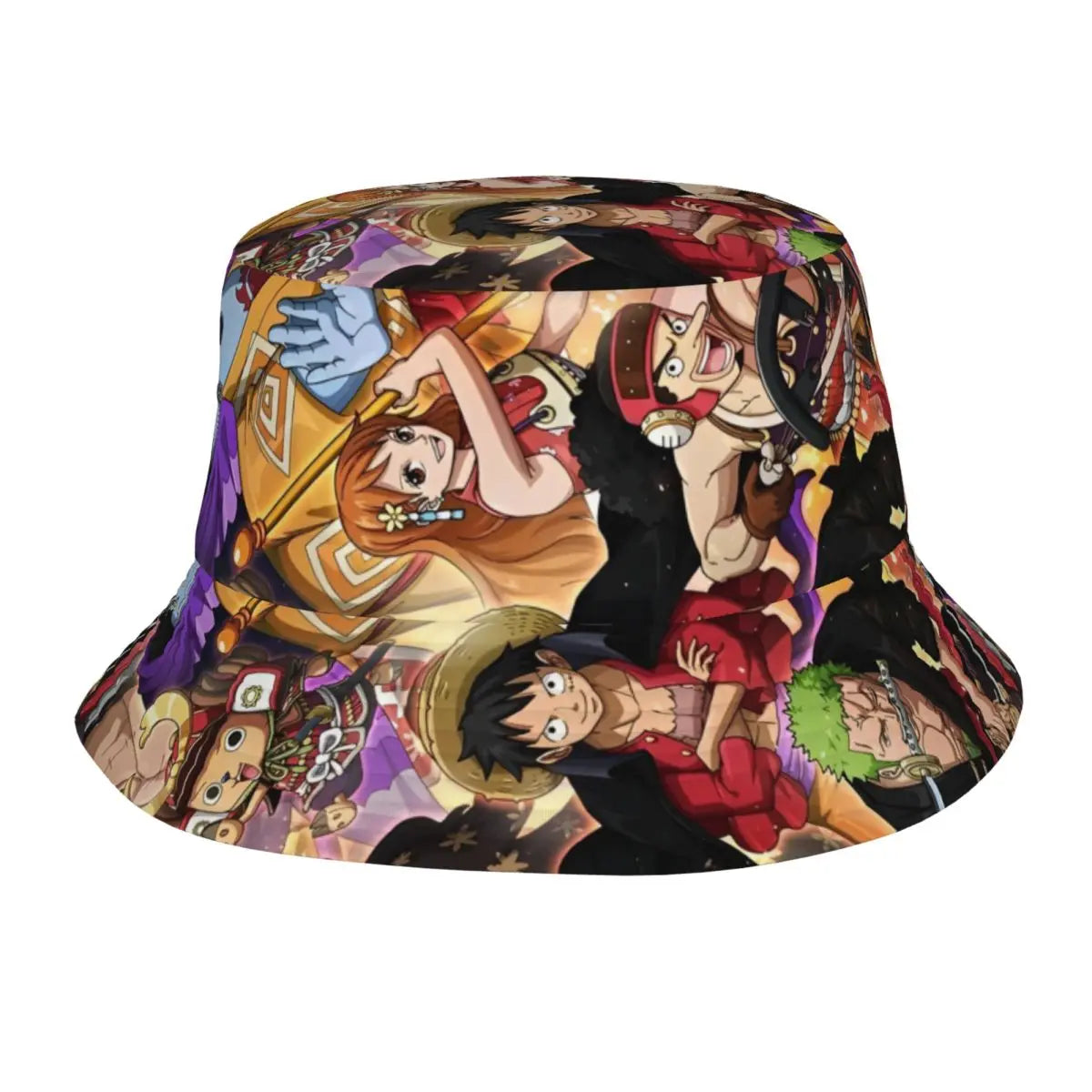 Unisex Bucket Hats One Piece Luffy Japanese Anime