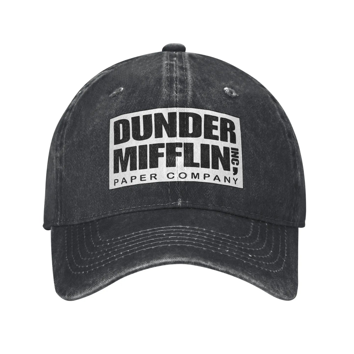 Vintage Dunder Mifflin Paper Company Baseball Caps Unisex Style