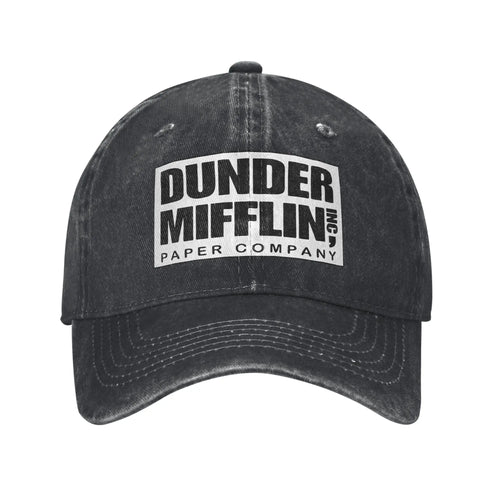 Vintage Dunder Mifflin Paper Company Baseball Caps Unisex Style