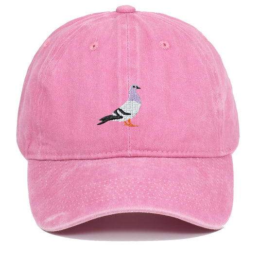 Men And Women Summer Sun Hat Pigeon Embroidered Baseball Hat
