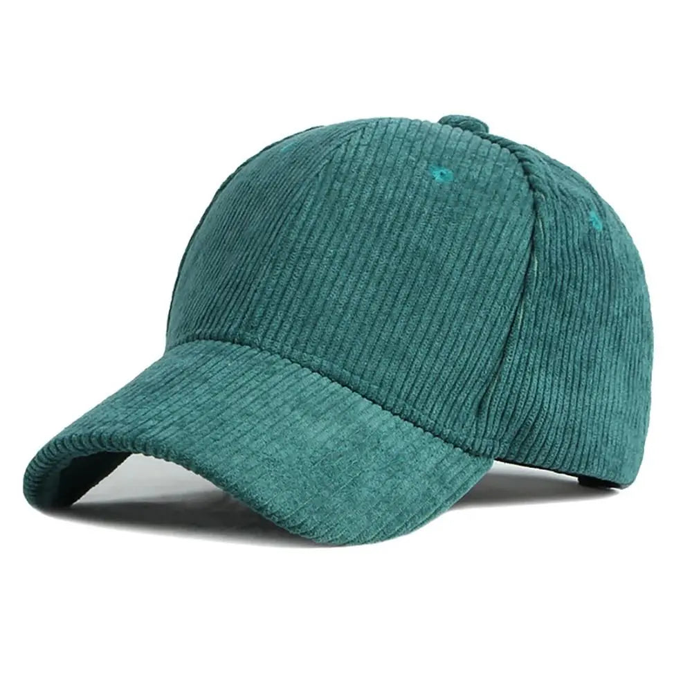 Spring Autumn Corduroy Baseball Cap