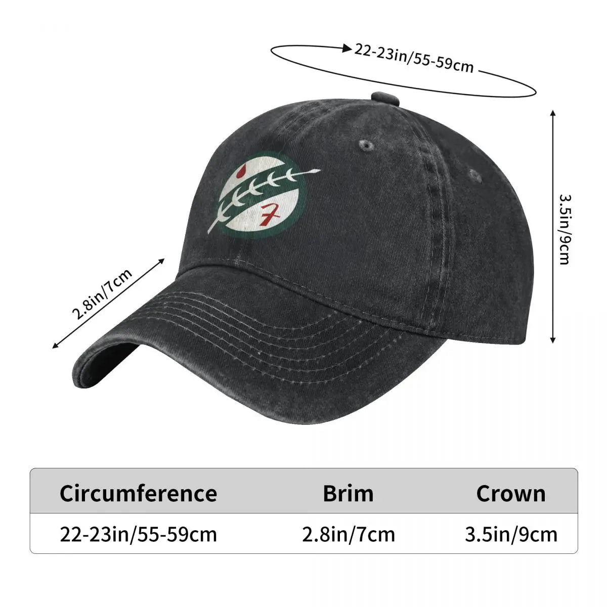 Boba Fett Emblem Weighted Fashion Baseball Cap