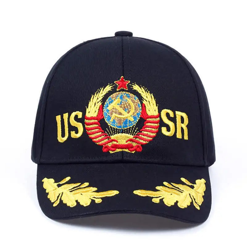 Army Cap Male Letter Embroidered Black Baseball Caps Men