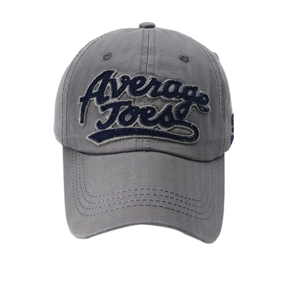Letter Embroidered Cotton Baseball Cap