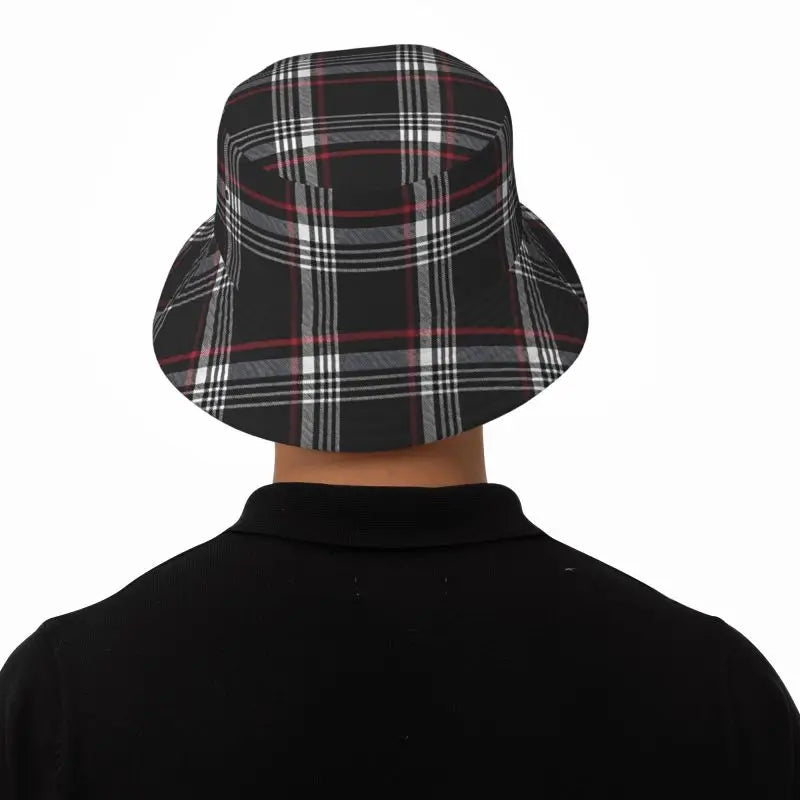 Custom GTI Tartan Bucket Hat For Women Men