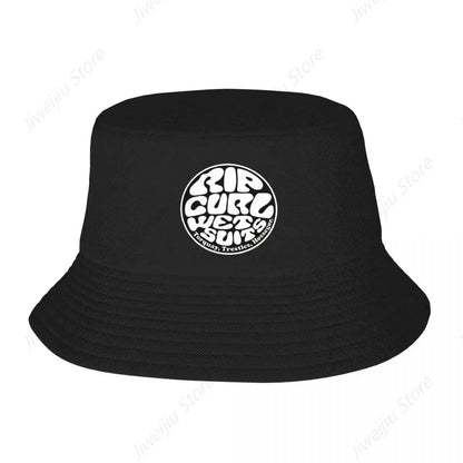 Tie Dye Rip Curl Design Bucket Hats Panama For Man Woman