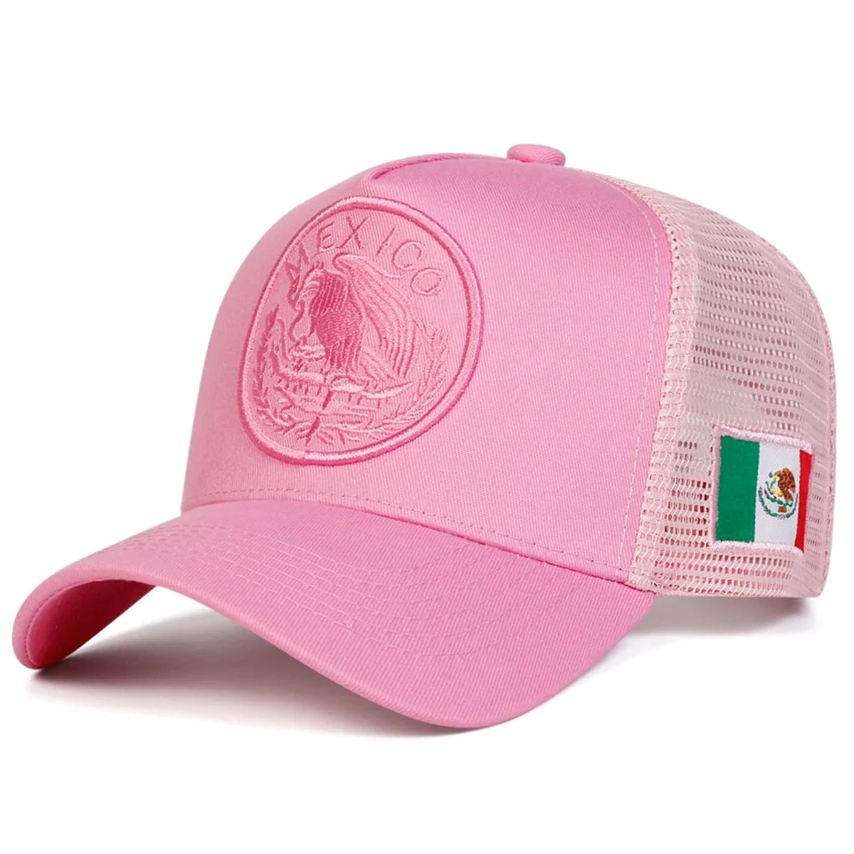 Unisex Mexican Flag Embroidery Baseball Caps