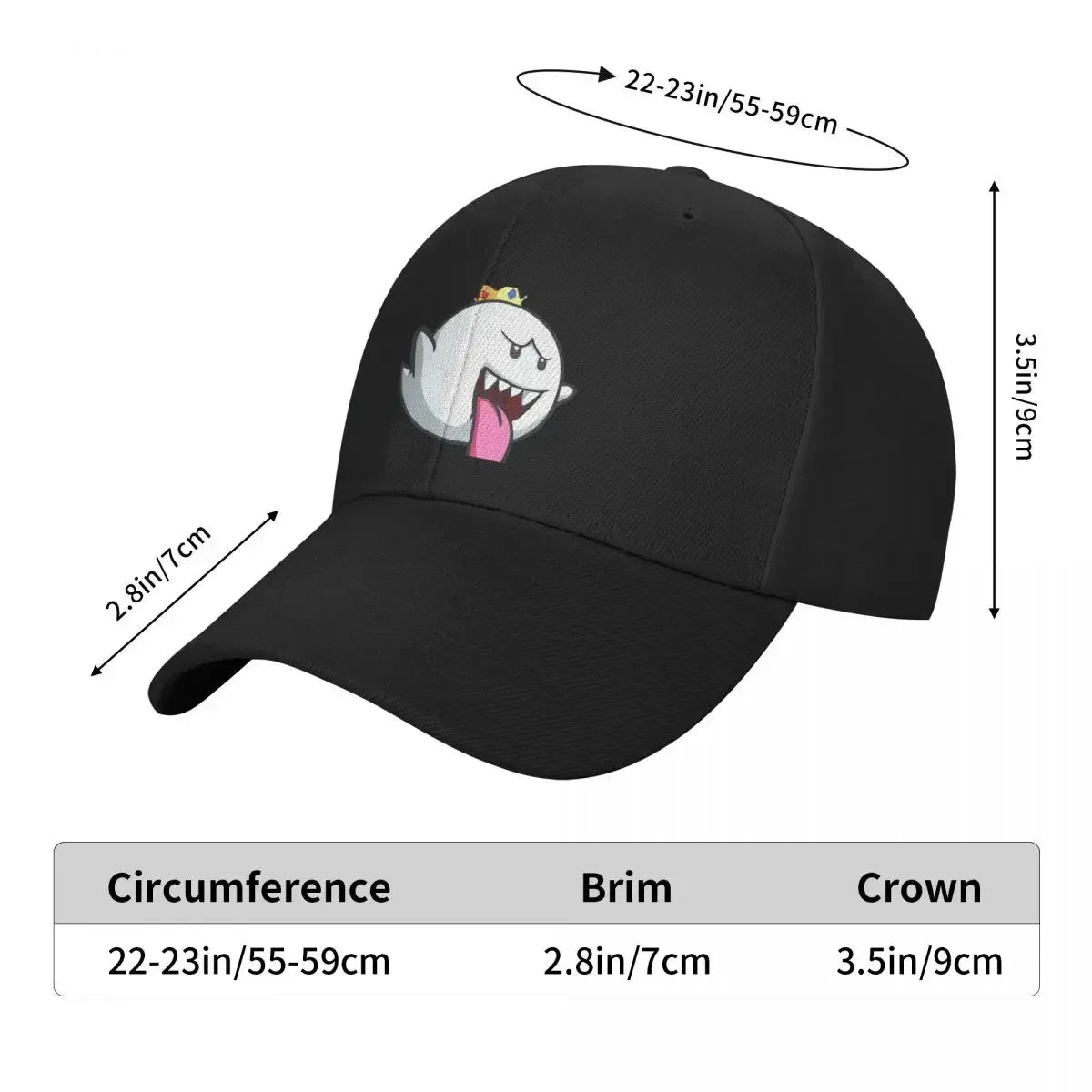 2026 King Boo Baseball Cap Hat