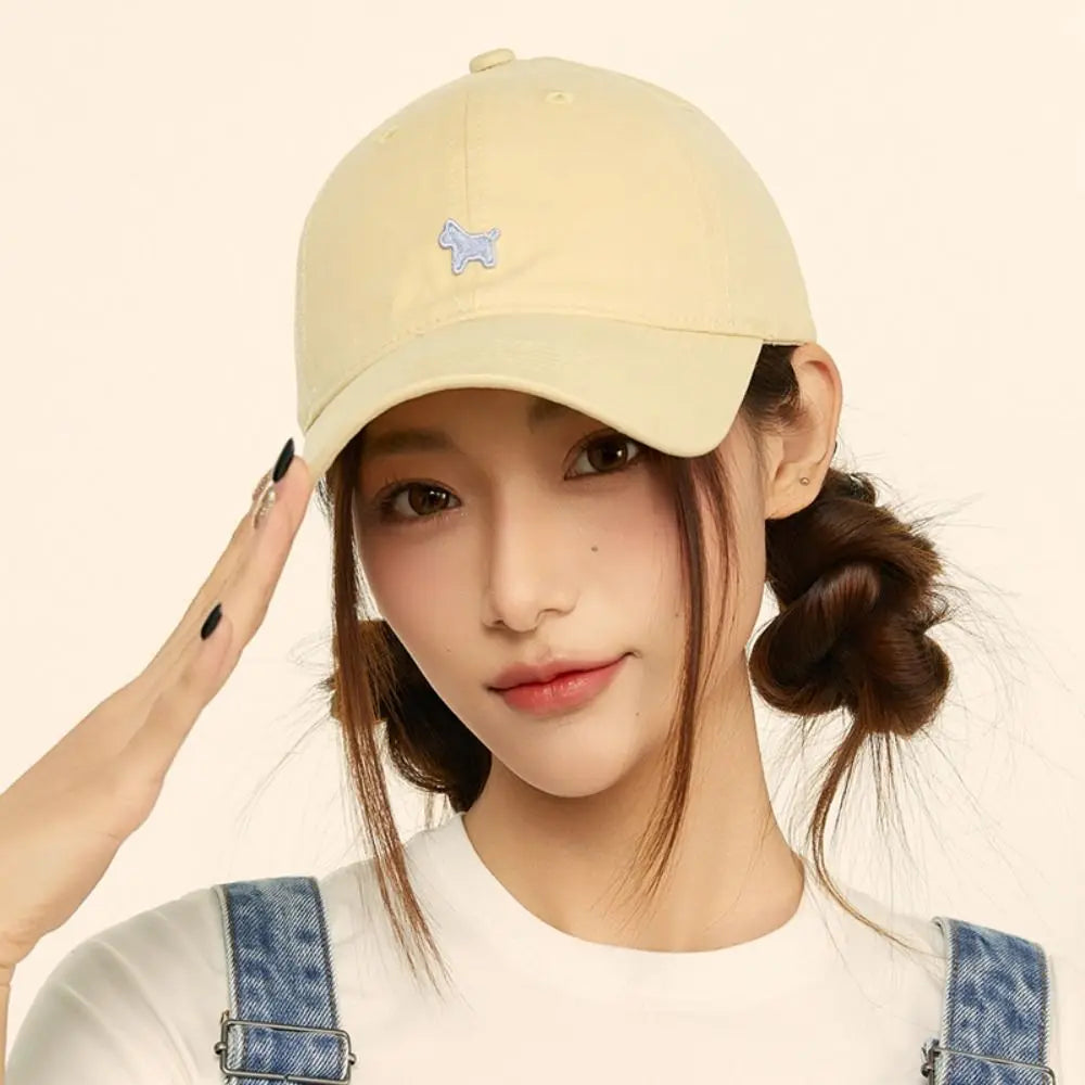 Casual Creative Pony Embroidered Baseball Cap Sunscreen Horse Cartoon