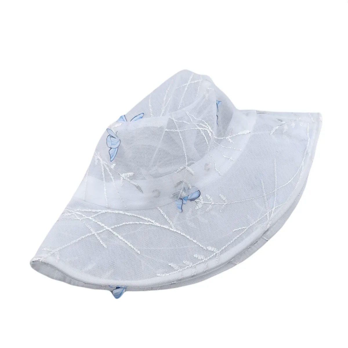 New Women Floral Personality Butterfly Bucket Hats