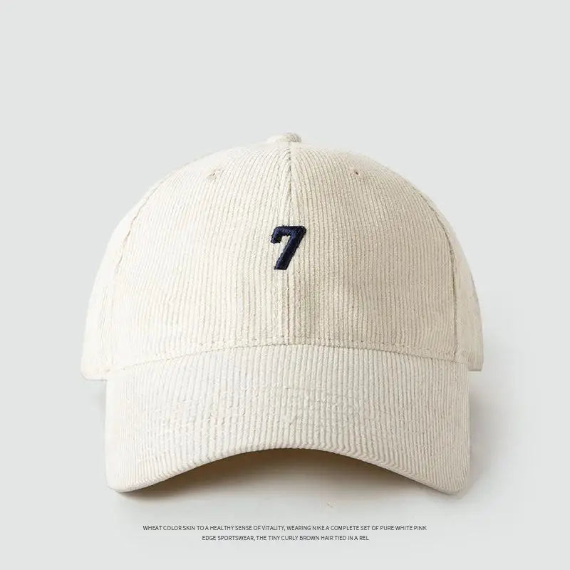 Winter 60-65 cm Large Size Corduroy Baseball Cap For Men Women