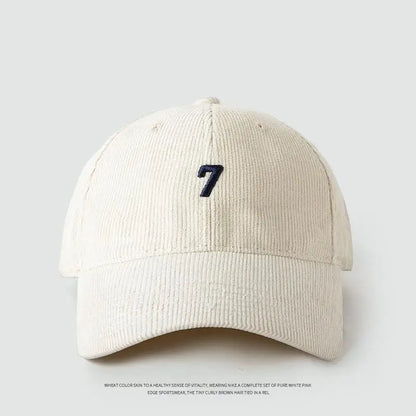 Winter 60-65 cm Large Size Corduroy Baseball Cap For Men Women