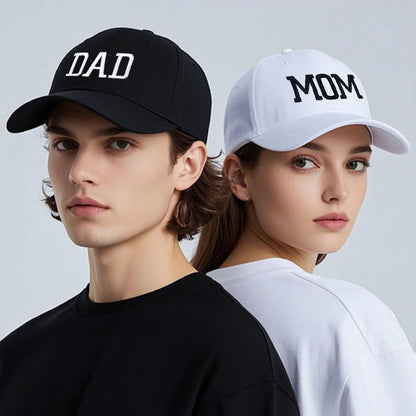 DAD MOM Embroidery Baseball Cap Fashion Women Men