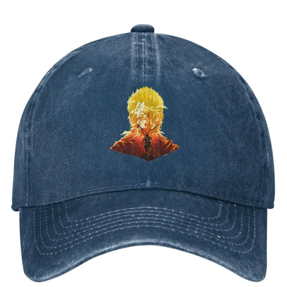 The Monkey King Black Myth Wukong Sun Wukong Denim Baseball Cap