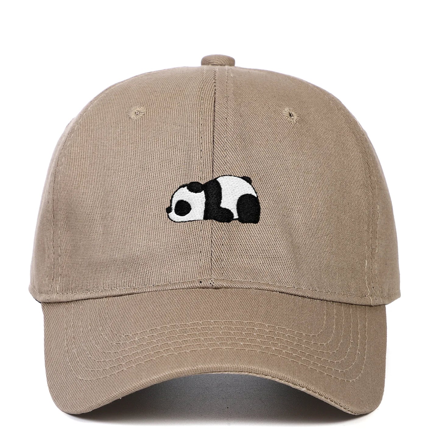 Unisex Panda Embroidery Baseball Caps