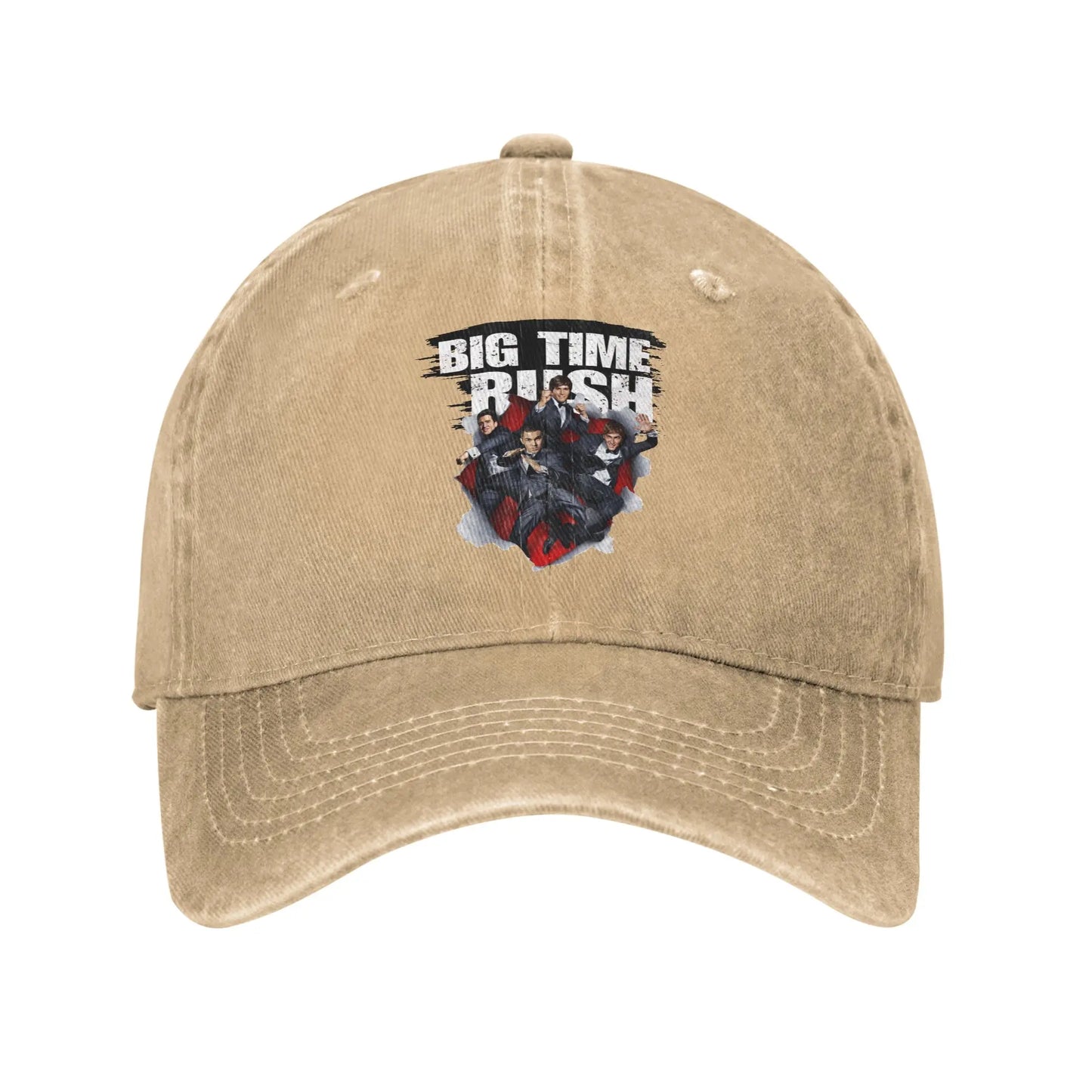 Big Time Rush Music Band Washed Baseball Cap