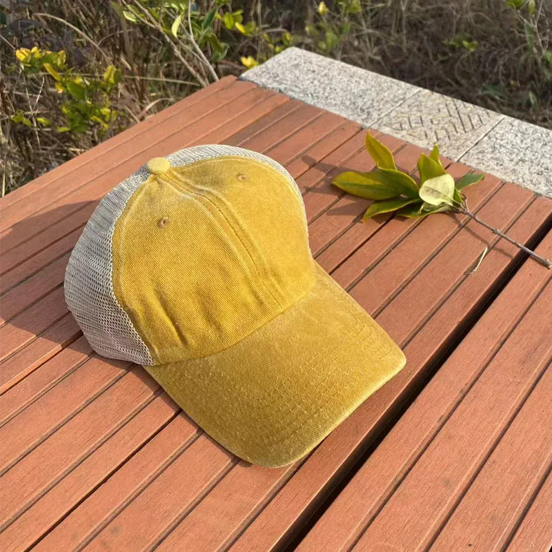 Multi Colors Plain Baseball Cap Women Men