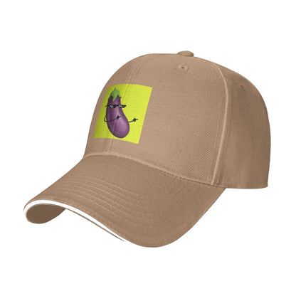 Thug Life Eggplant Cap Casual Baseball Caps