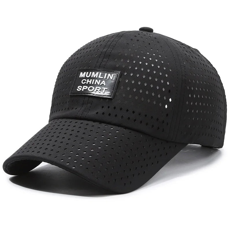New Unisex Quick Drying Cap Lightweight And Breathable Mesh Hat