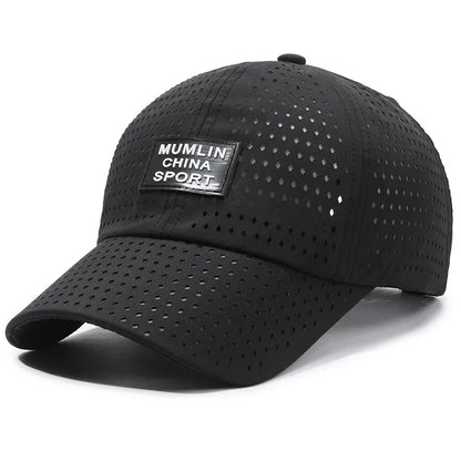 New Unisex Quick Drying Cap Lightweight And Breathable Mesh Hat