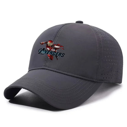 Marvel Summer Sweat-Wicking Breathable Outdoor Sun Hat Baseball Cap