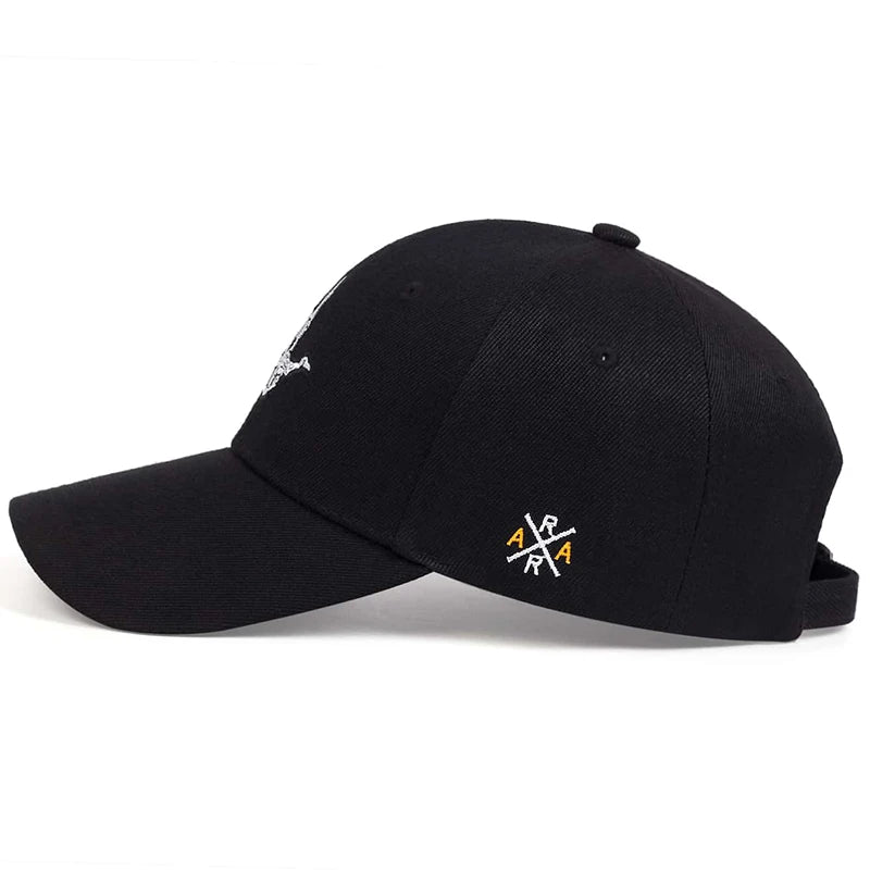 Unisex Skeleton Fingers Embroidery Baseball Caps