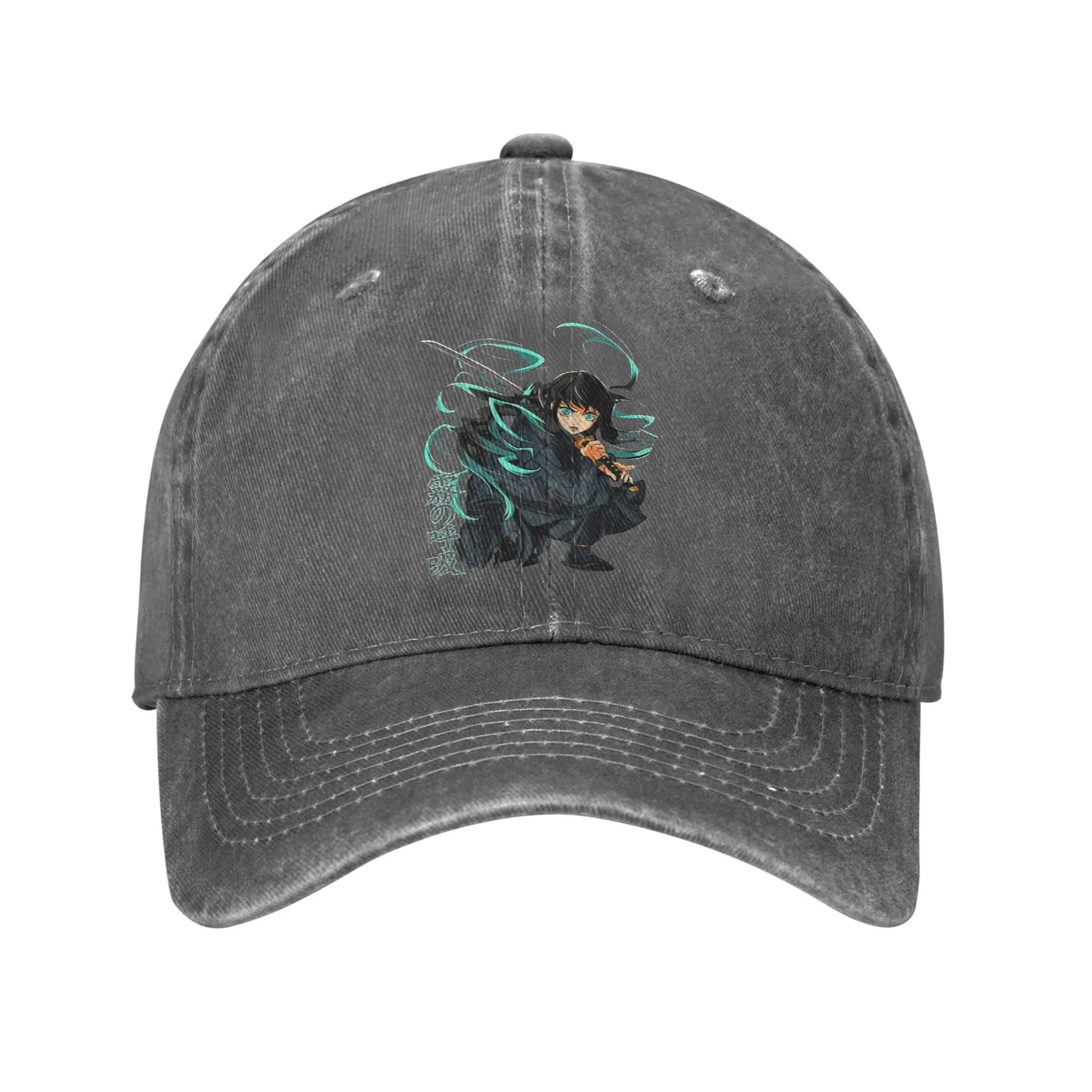 Mist Breathing Baseball Caps Peaked Cap Demon Slayer