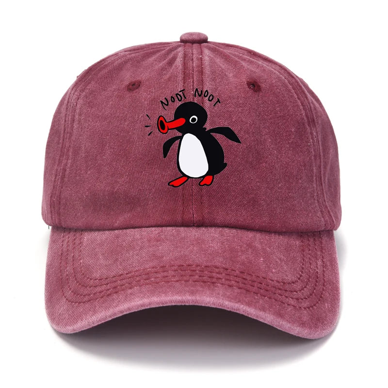 Noot Baseball Cap Men Hats Women Visor Protection Pingu Pinga Penguin