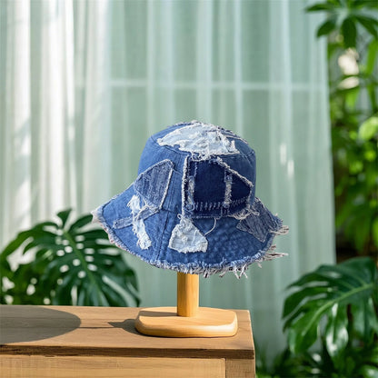Stylish Women's Denim Bucket Hat