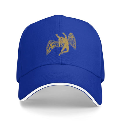 Summer Casual Baseball Cap Rock Leds Zeppelins Band Art Outdoor Gym Trucker Hat For Couple Women
