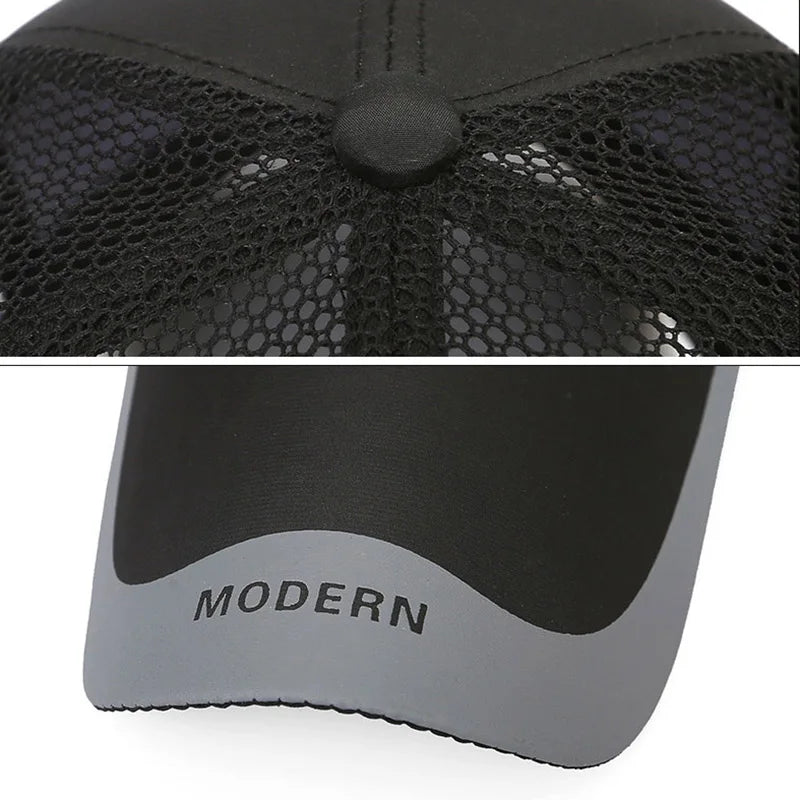 Summer Mesh Baseball Cap For Men Outdoor