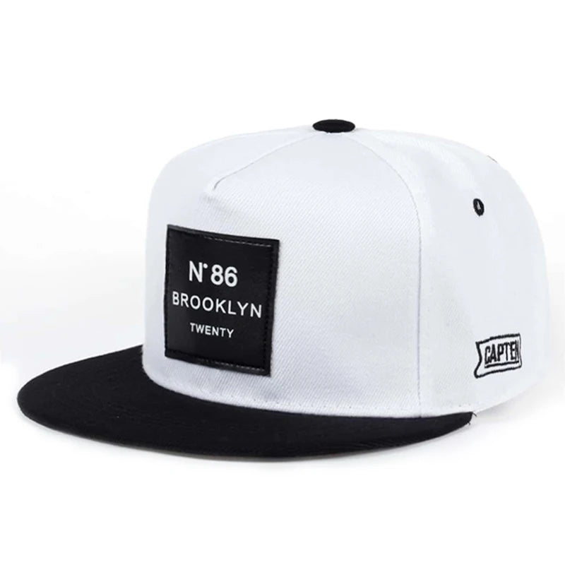 N86 Printed Hip Hop Skateboarding Hat Snapback Hat