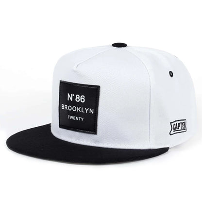 N86 Printed Hip Hop Skateboarding Hat Snapback Hat