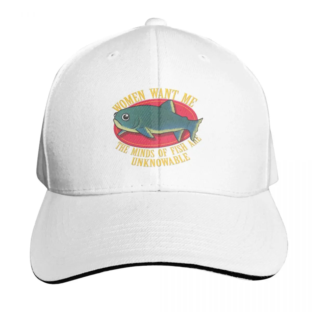 Women Want Me Fish Are Unknowable Baseball Cap