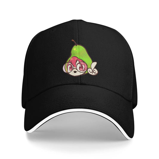 Pearto Kasane Teto Pear Anime Japanese Music Character Sun Baseball Cap