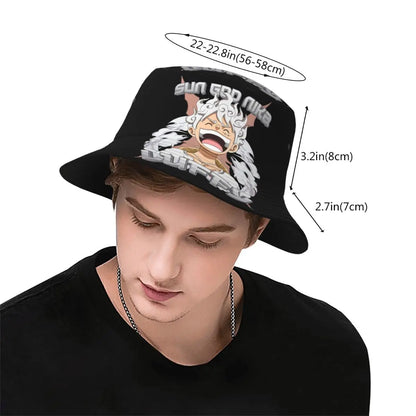 Monkey D Luffy Anime Bucket Hats One Piece Japanese Anime