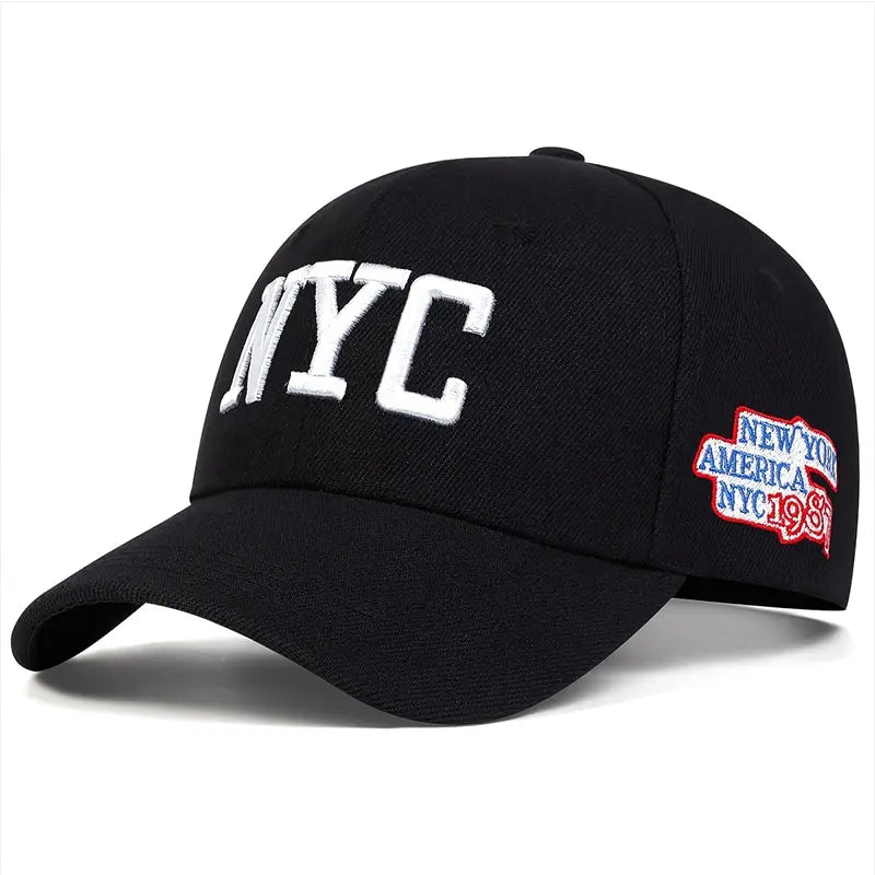 Unisex NYC Embroidery Baseball Caps Spring And Autumn