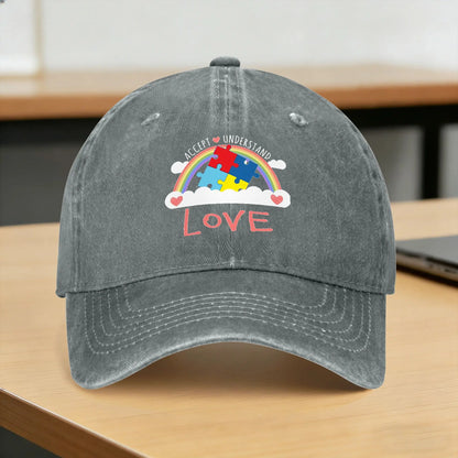 Autism Awareness Blue Autism Casual Baseball Cap