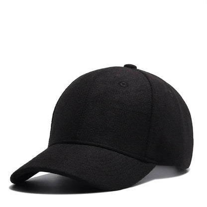 Autumn winter warm baseball cap